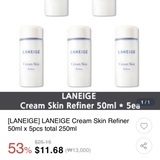 Trả hàng oder săn sale 64% - Nước cân bằng da Lanneige