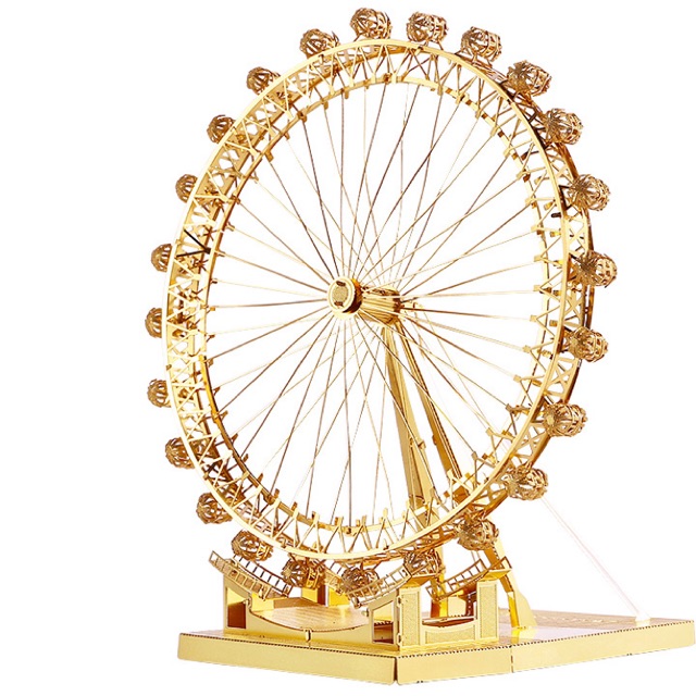 📌 Mô hình lắp ghép kim loại 3d  Mắt London 🎡
