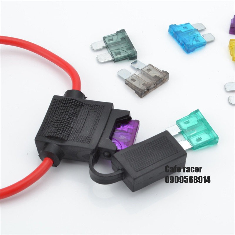 Hộp cầu chì cao cấp có dây điện kèm theo từ 1A-30A
