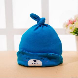 Mũ cotton thắt nút đáng yêu cho bé