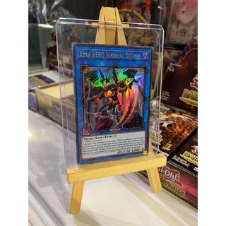 Lá bài thẻ bài Yugioh Xtra HERO Infernal Devicer - Ultra Rare - Tặng bọc bài nhựa bảo quản