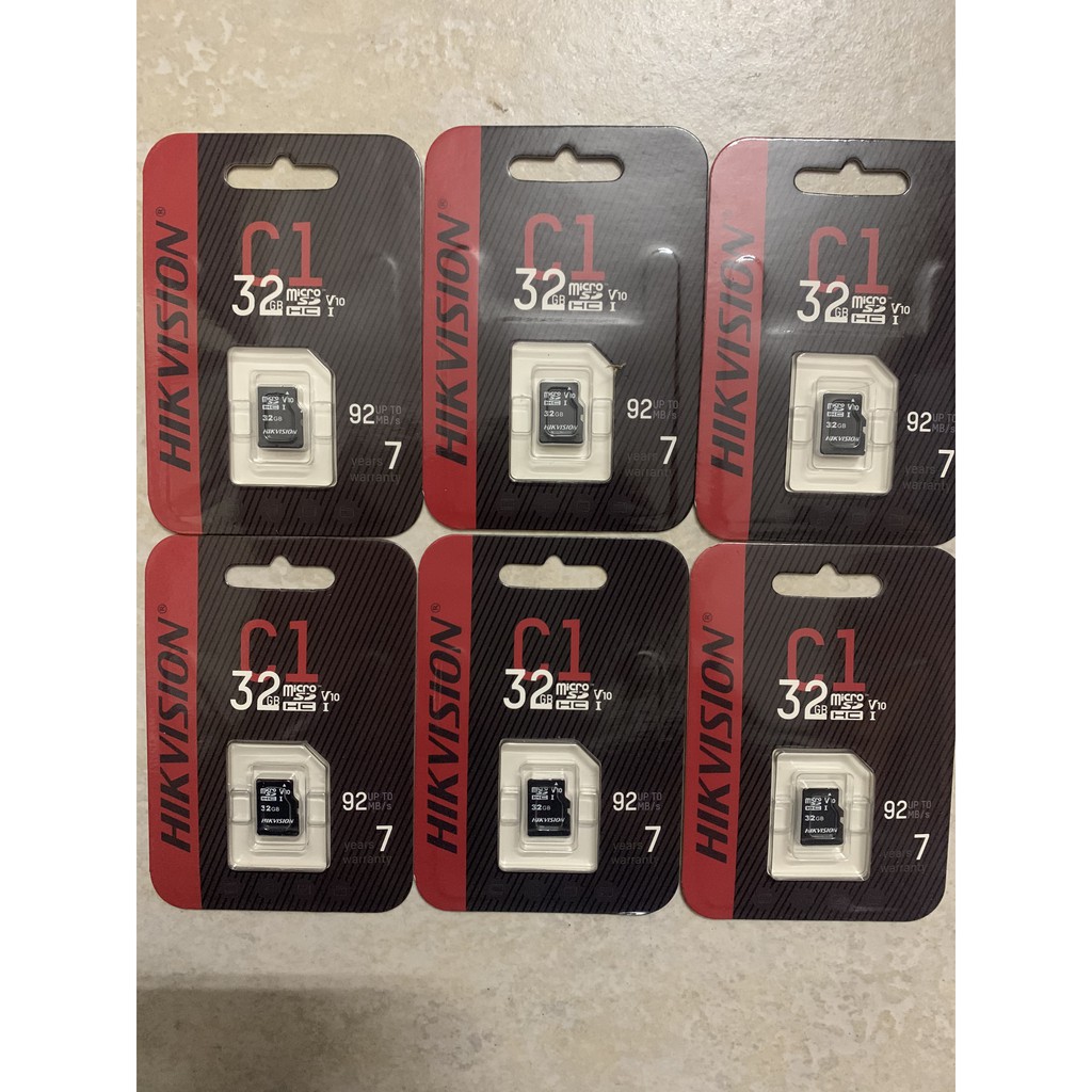 Thẻ Nhớ Micro SD Hikvision 32Gb Class 10 - Hàng Chính hãng