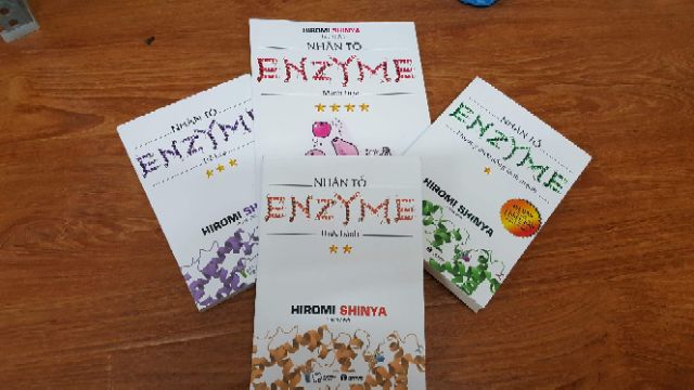 Sách - Trọn bộ Nhân Tố Enzyme (Bộ 4 Cuốn) - Trẻ hóa, Minh Họa, Thực hành, Phương thức sống