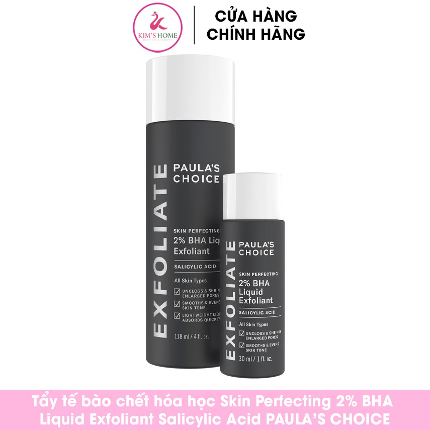 Paula’s Choice Skin Perfecting 2% BHA Liquid Tẩy tế bào chết hóa học 118ML