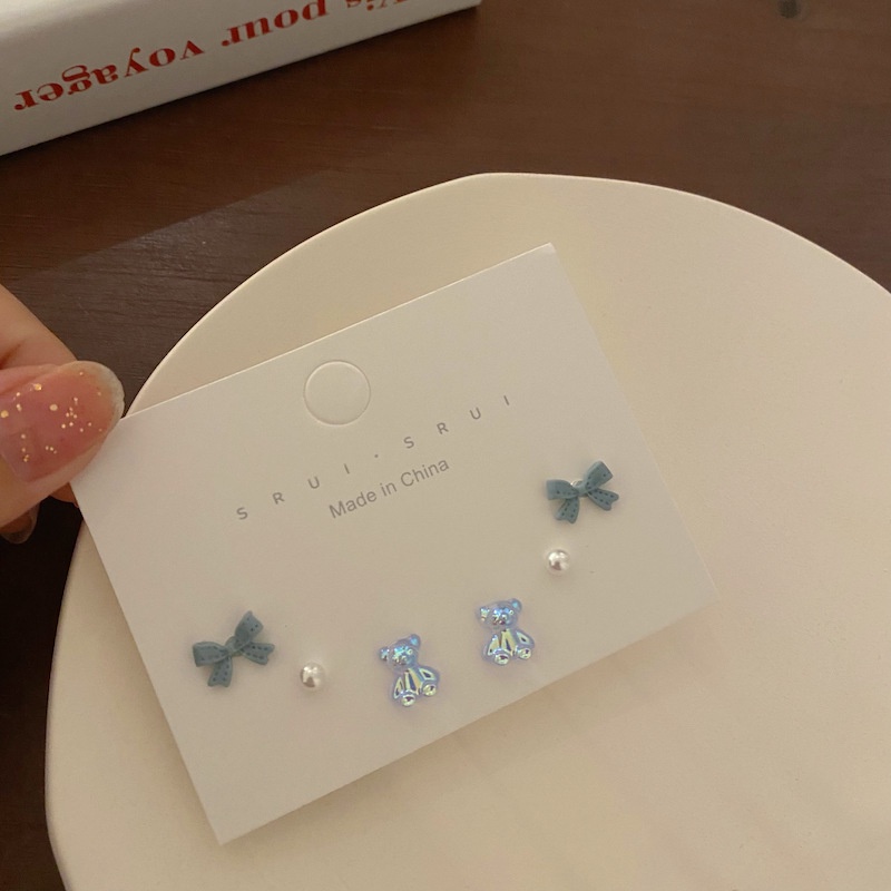 Set 6 khuyên tai thời trang cá tính cho nữ