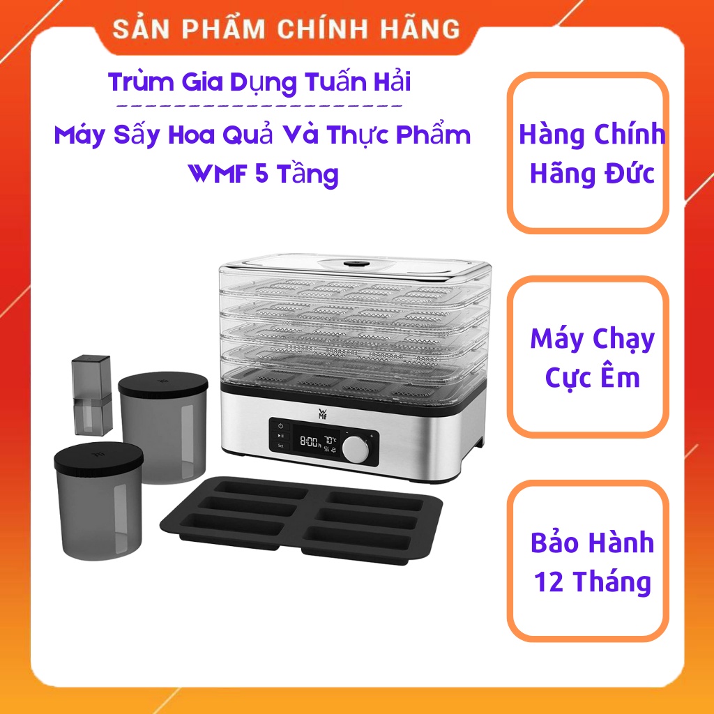 Máy Sấy Hoa Quả Và Thực Phẩm WMF 5 Tầng