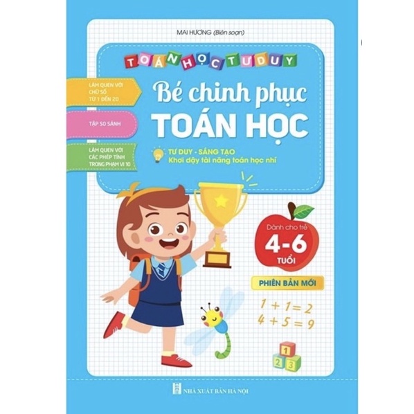 Bé chinh phục toán học hành trang vào lớp 1