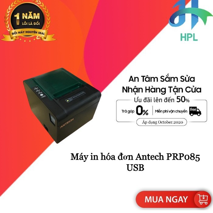 Máy in hóa đơn Antech PRP085 USB