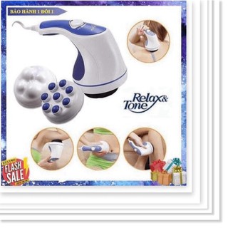 Máy đánh tan mỡ bụng cầm tay Relax & Spin Tone.