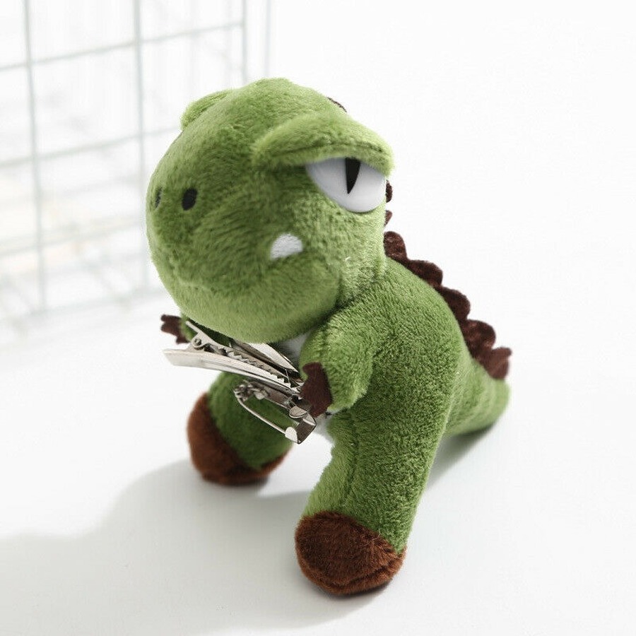 Kẹp tóc gắn hình chú khủng long dễ thương