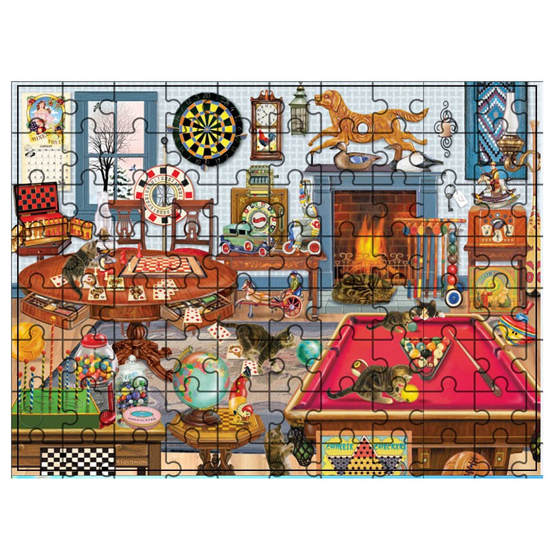 Bộ đồ chơi xếp hình 126 mảnh họa tiết ngẫu nhiên hỗ trợ học tập vui nhộn dành cho bé trai