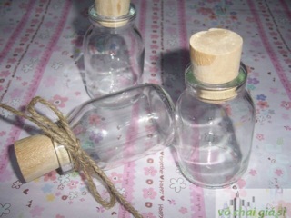 Lọ thuỷ tinh nút bần 50ml