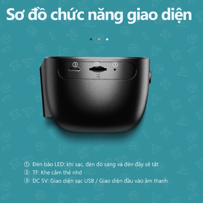 Loa bluetooth MW36 có đèn LED hiển thị đồng hồ báo thức + chức năng đèn ngủ tích hợp cảm biến nhiệt độ