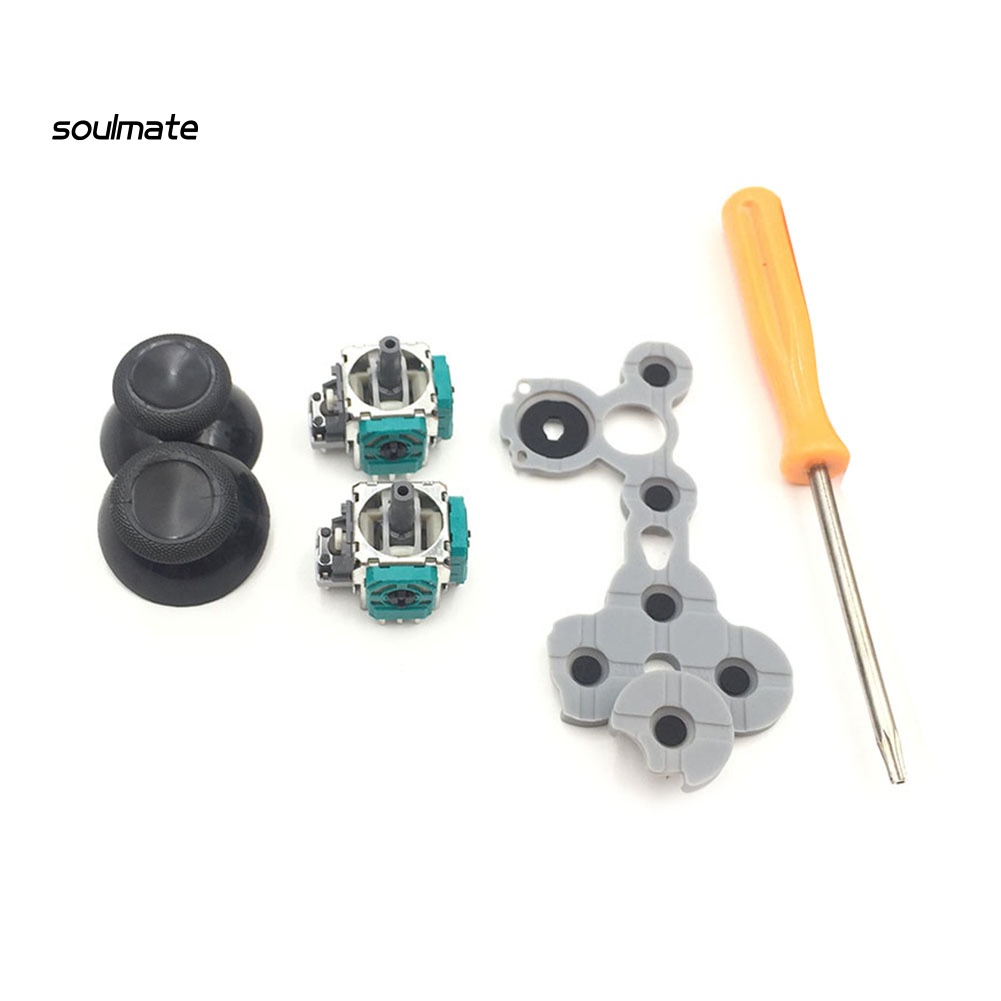 Set 13 Công Tắc Analog LBRB LTRT 3D Cho Tay Cầm Chơi Game Xbox 360 Slim