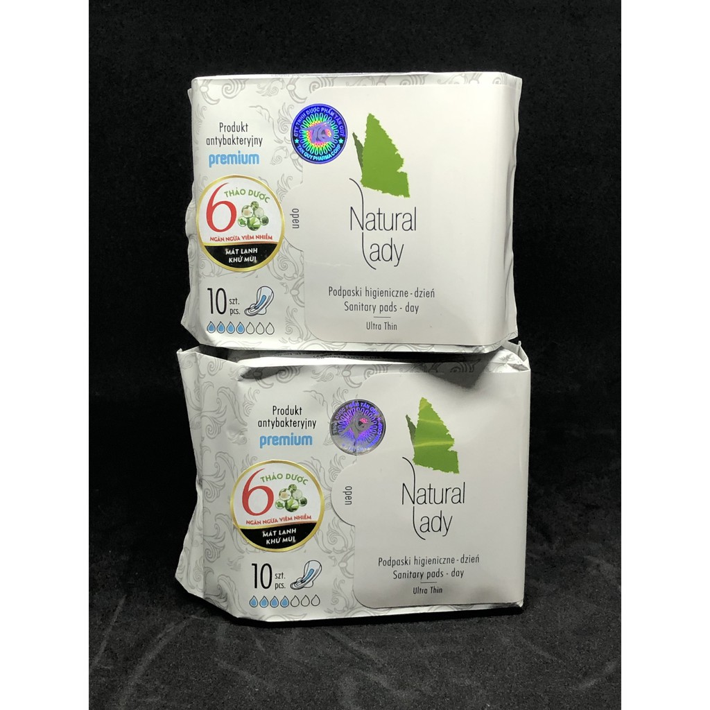 Băng Vệ Sinh Thảo Dược Cao Cấp Hàn Quốc Natural Lady ( 3 LOẠI)