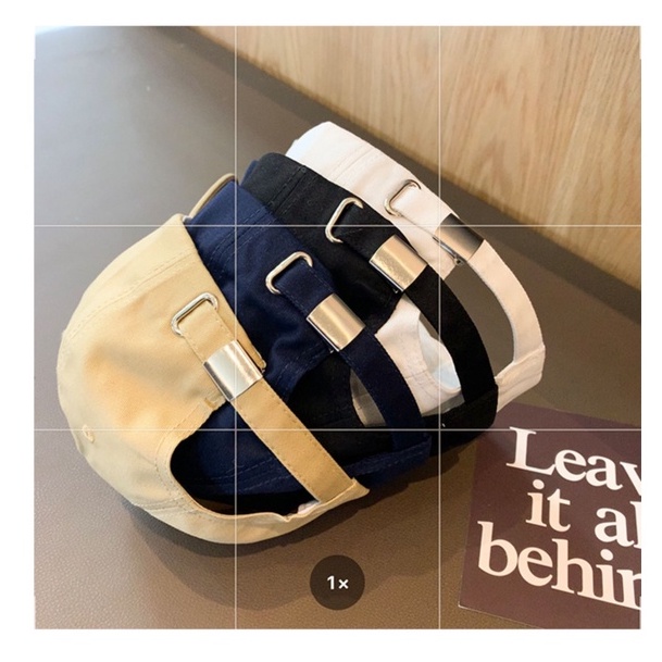 L Mũ Lưỡi Trai Bóng Chày Che Nắng Mùa Hè Cỡ Lớn In Chữ Phong Cách Hàn Quốc Dễ Phối Đồ Hợp Xu Hướng Cho Nữ