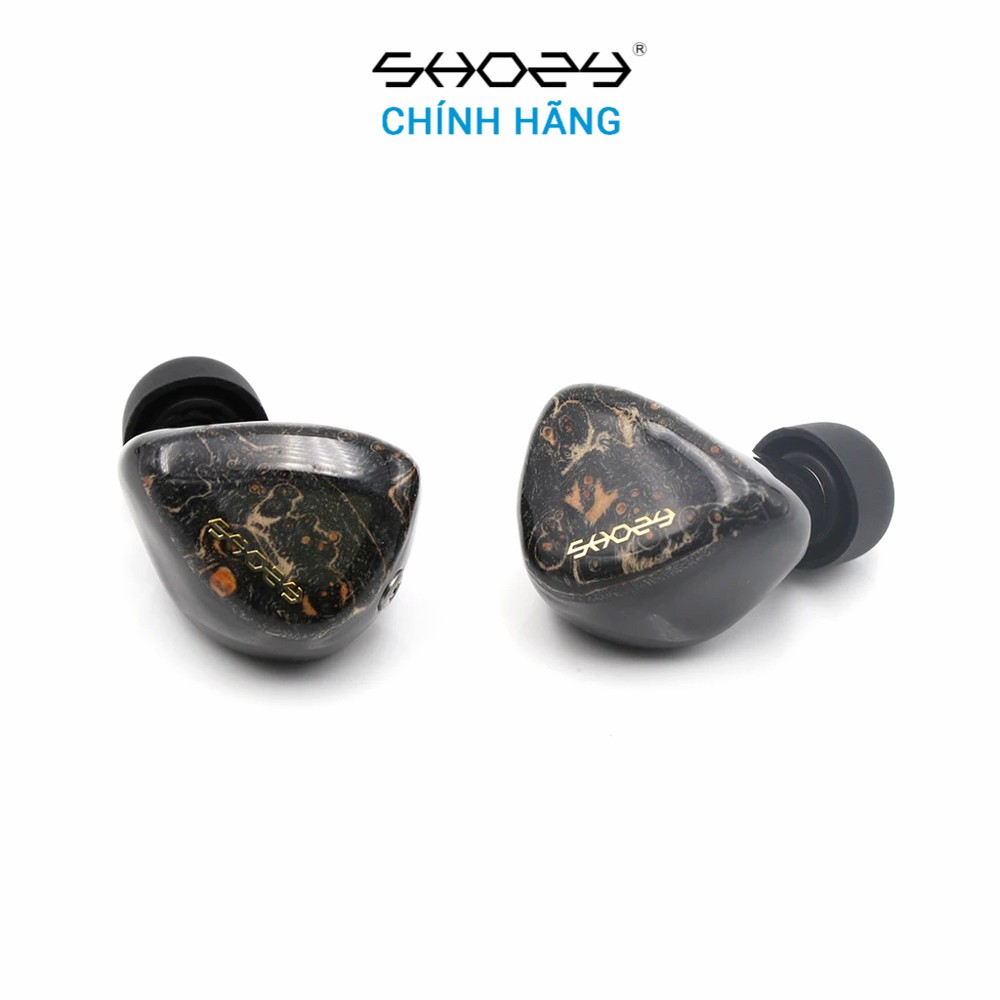 Tai nghe Shozy Form 1.4 - Hàng chính hãng | Hoàn thiện nguyên khối, 5 Drivers mỗi bên, Faceplate gỗ thật, Âm thanh Hifi