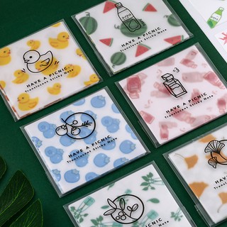 Giấy Note Trái Cây Trong Suốt Dễ Thương [N3]