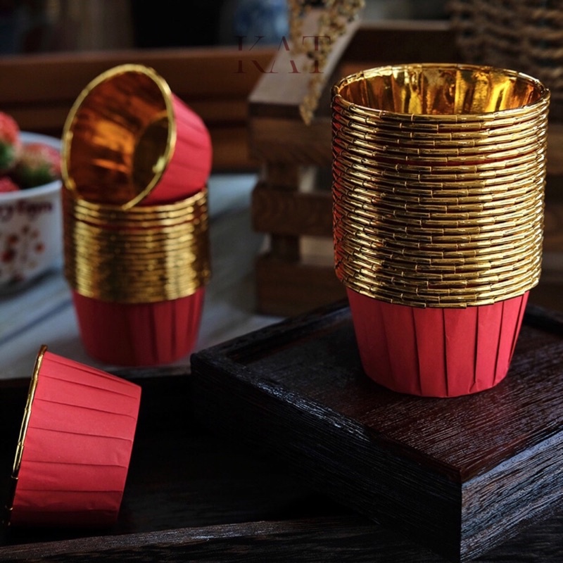 Cup Giấy Nướng Bánh Cupcake Phong Cách Giáng Sinh Và Tết - KAT Official Store