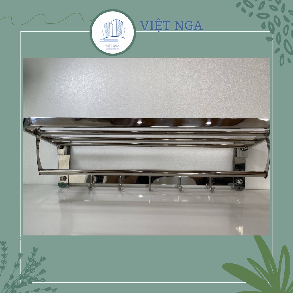 Giá treo khăn nhà tắm Inox cao cấp ( LOẠI 1-CHÂN ĐẾ ĐẶC,CỰC CHẮC CHẮN )