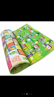 Thảm chơi 2 mặt Maboshi cho bé 1m8