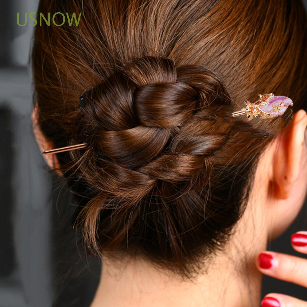 Trâm Cài Tóc Bằng Kim Loại Phong Cách Trung Hoa Cổ Điển Cho Nữ