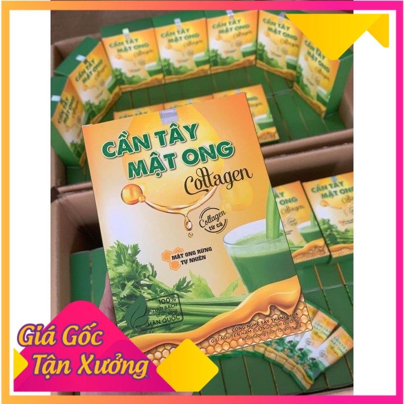 Cần tây mật ong collagen hàng chính hãng |GiaHuong