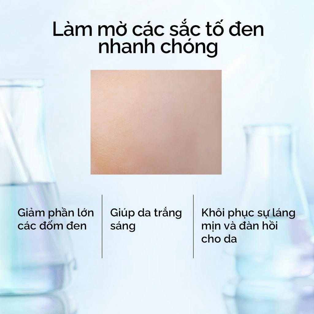 Combo giảm đốm đen, sáng da SKINTIFIC gồm Serum giảm đốm đen 20ml + Gel dưỡng sáng da MSH Niacinamide 30g