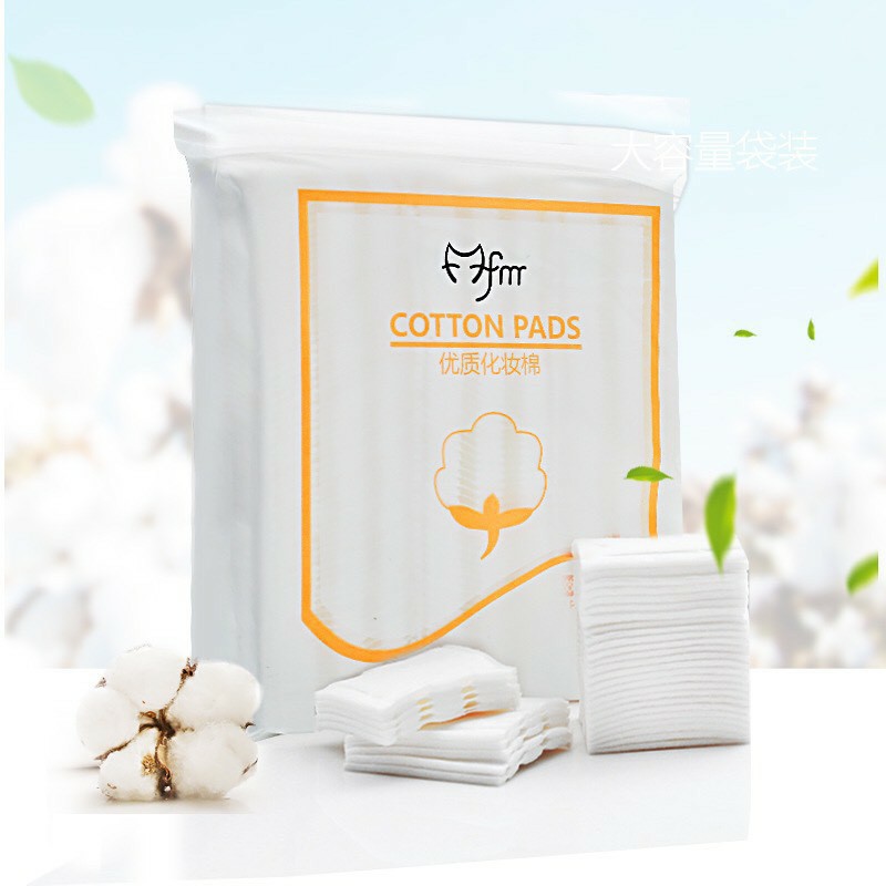 Bông tẩy trang 3 lớp Cotton Pads 1 Túi 222 miếng chuẩn loại 1