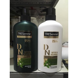 Dầu Gội dầu xả Tresemme Detox & Nourish 450ml