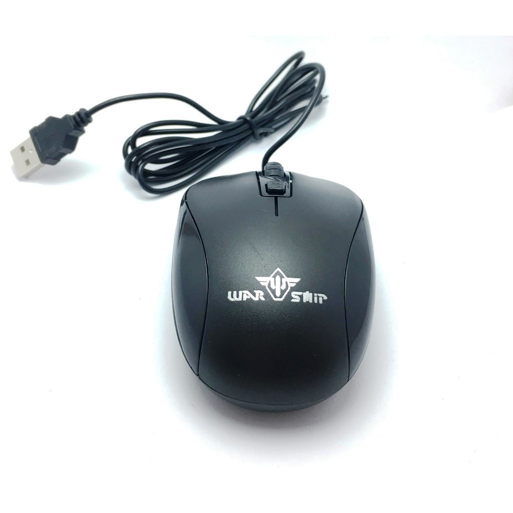 [Mã ELFLASH3 hoàn 10K xu đơn 20K] Chuột War ship gm100 có dây cổng usb chính hãng