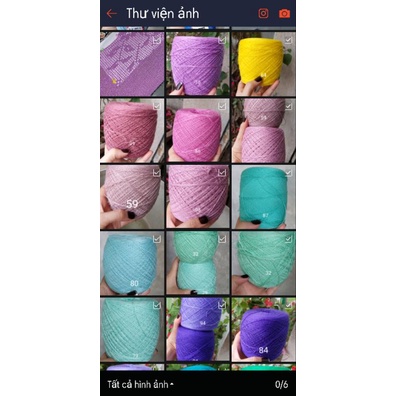 Sợi c6 acrilyc thái lan