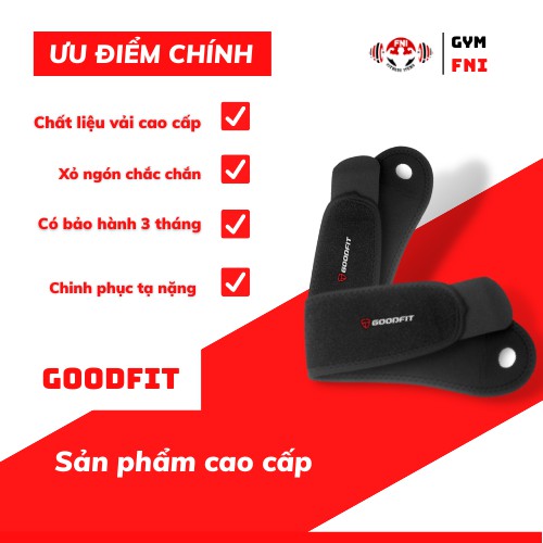 Phụ Kiện Tập Gym, Băng Quấn Bảo Vệ Cổ Tay Tập Gym GOODFIT GF302W