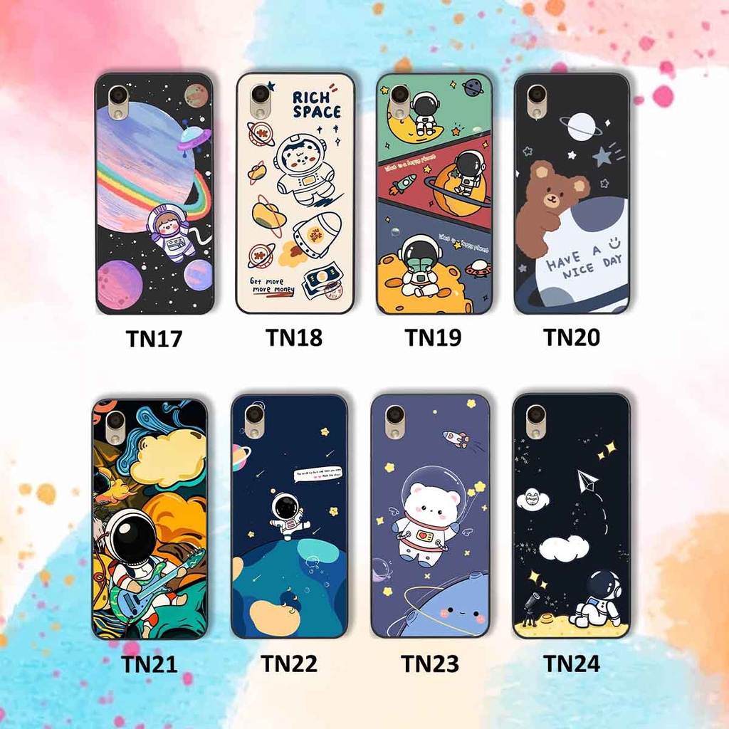 Ốp Oppo A37 / Neo 9 / F1 Plus in hình vũ trụ, phi hành gia bầu trời cute dễ thương
