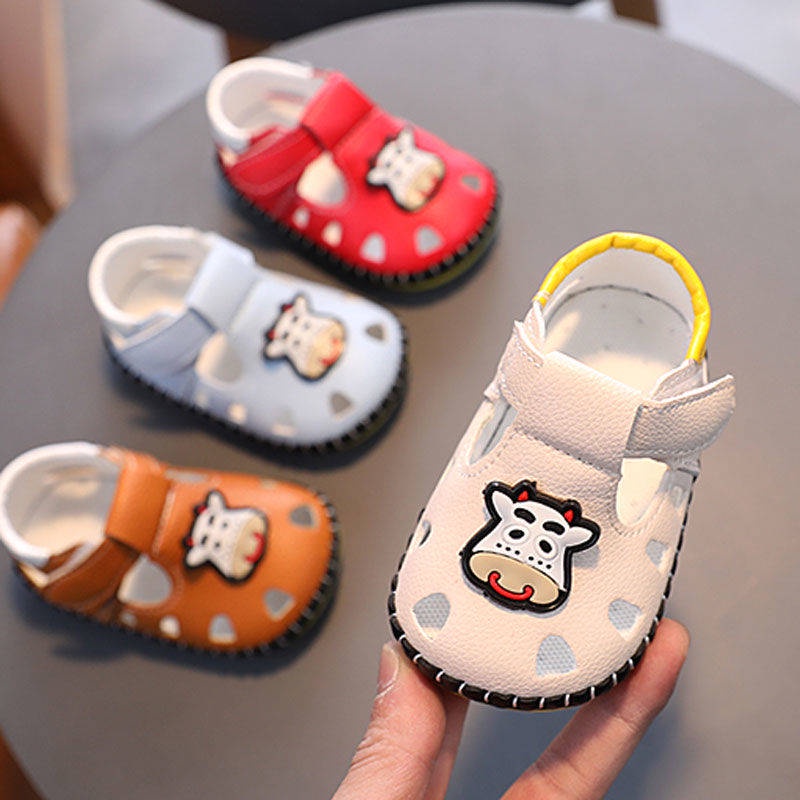 Giày Sandal Thời Trang Mùa Hè Dành Cho Trẻ Nhỏ 0-1-12 Tháng Tuổi