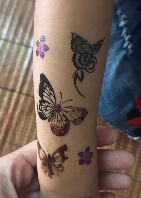 Miếng dán tato mini (ảnh thật) bán từ 5 tấm