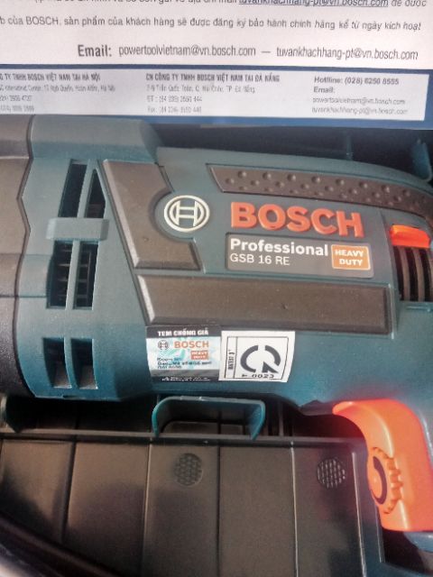 16mm Máy Khoan 750W Bosch GSB 16RE