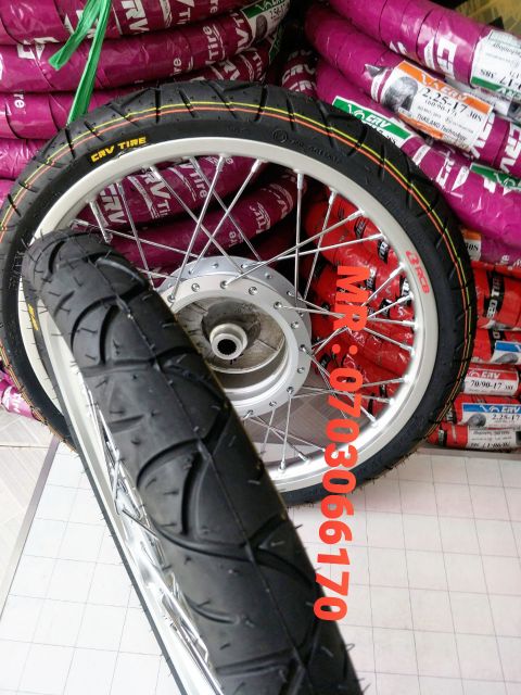 CẶP BÁNH CĂM VISON, VARIO CLICK, AB, LUBIAT, NOVO, NIỀN RCB 1.1  ĐÙM BẠC THÁI,  VỎ CRV THÁI.