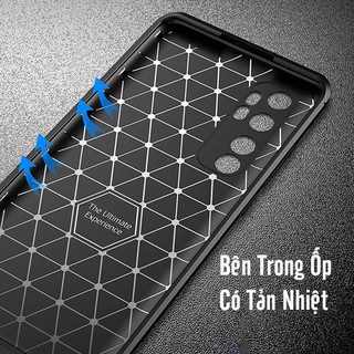 Ốp lưng cho Xiaomi Mi Note 10 Lite chống sốc Carbon Auto Focus