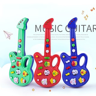 🎐HS🎐Đàn ghi ta điện tử có nhạc cho bé