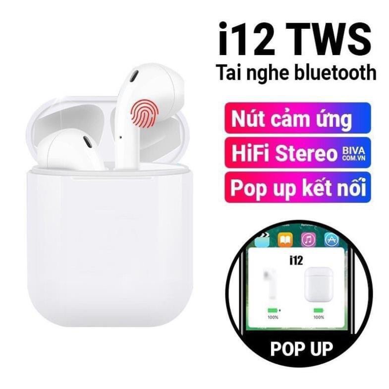 Tai nghe bluetooth không dây Inpods i12 TWS -