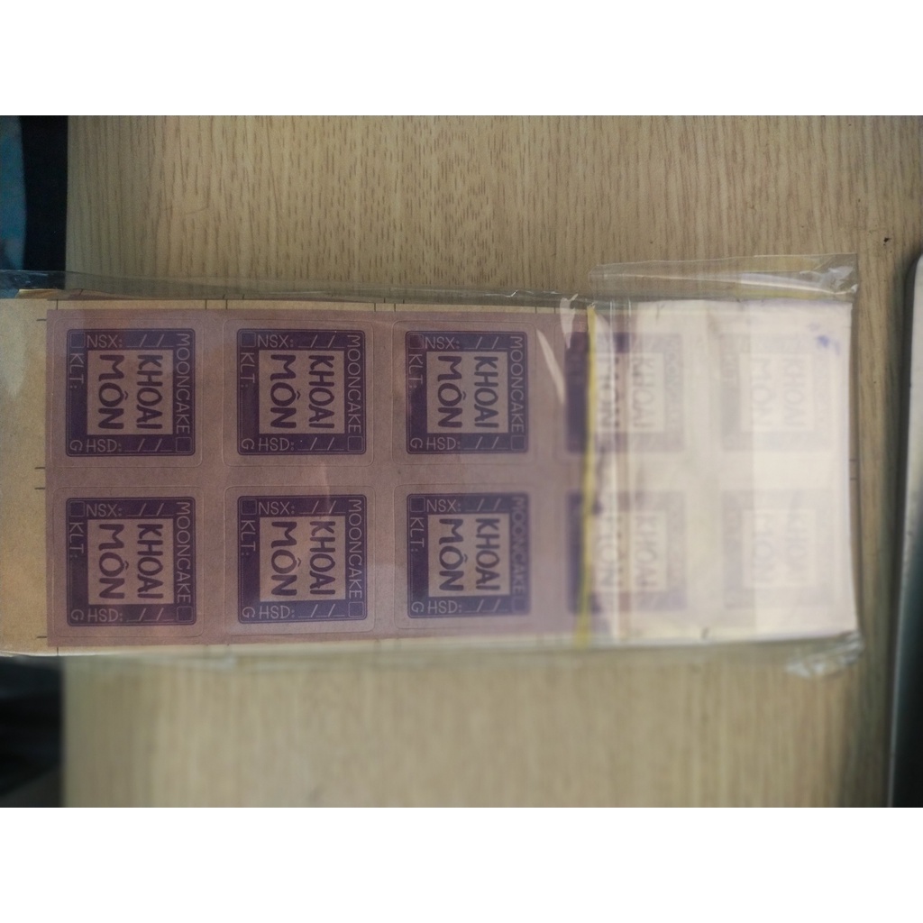 Tem Nhân Trung Thu ( VUÔNG ) 10 TEM