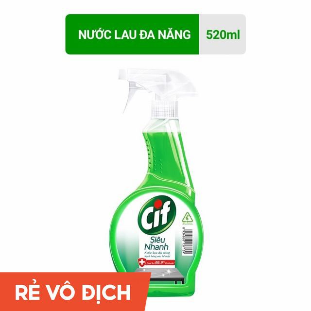 Nước Lau Đa Năng Cif 520ml