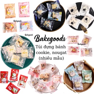 Túi đựng bánh Cookie, túi gói kẹo Nougat, vỏ kẹo nhiều mẫu (Size 5,5*8,5cm và 7*10 cm) - Loại hàn miệng