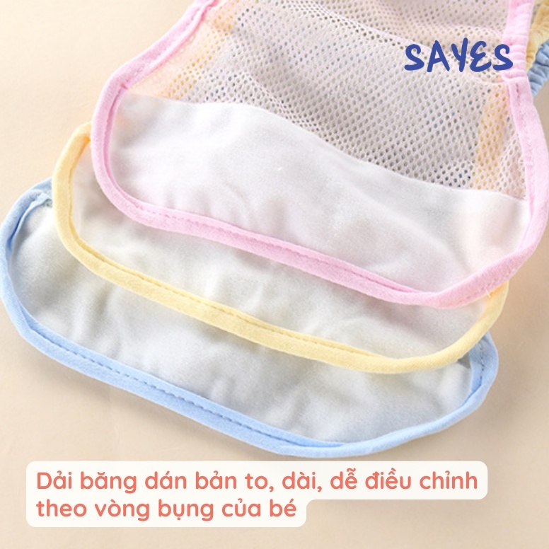 CÓ SẴN  Tả dán, bỉm vải lưới thoáng mát cho bé sơ sinh