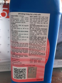 Diệt khuẩn bể cá - iodine bayer - chai 1lít