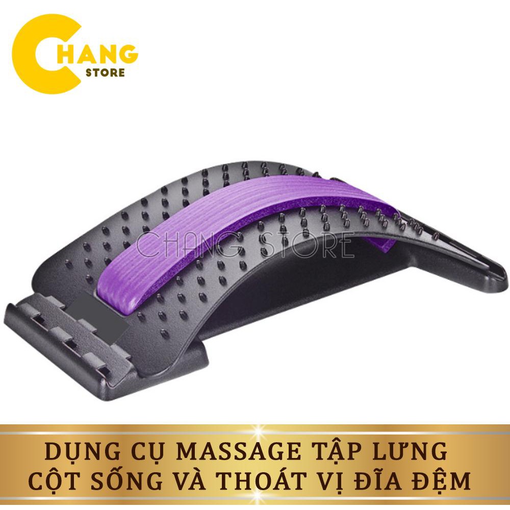 Dụng cụ massage hỗ trợ tập lưng, khung nắn chỉnh cột sống và điều trị thoát vị đĩa đệm