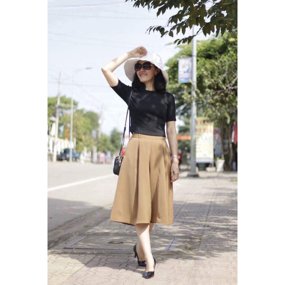 Quần váy Culottes - Nhà Của Cua form xòe