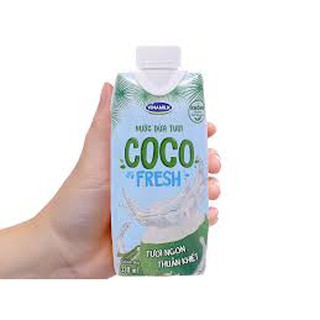 Nước Dừa Coco FRESH Thùng 24 Chai x330ml