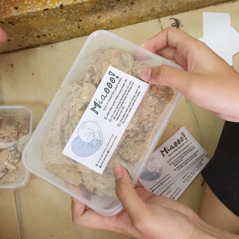 Pate tươi cho mèo - Miaooo Pet Shop-500gram